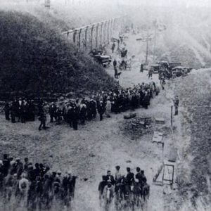 Žydai, suvaryti į VII fortą (1941 m. liepos mėn.)